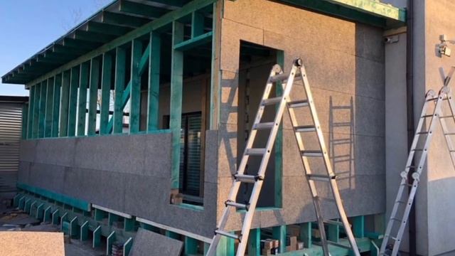 Фибролитовые плиты, в качестве конструкционной диффузионной ветрозащиты на каркасные дома смотреть онлайн