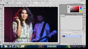 Один из способов как скрыть лицо на фото с помощью Photoshop