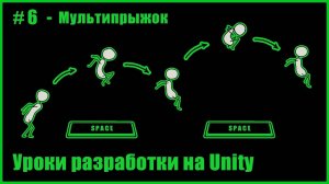 #6 - Мультипрыжок для персонажа в Unity 2D