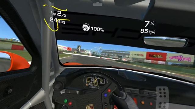 Real Racing 3 Track Day: 911 GT2 RS Clubsport Stage 3 Goal 4 (PR 84.2) смотреть онлайн