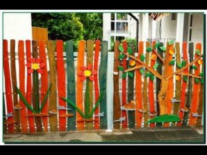 Декоративные ДЕРЕВЯННЫЕ ЗАБОРЫ