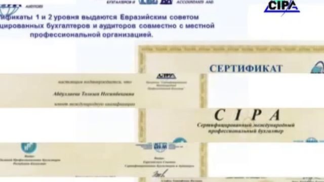 Экзаменационная сеть CIPA Независимая оценка Ваших профессиональных знаний, умений и навыков смотреть онлайн