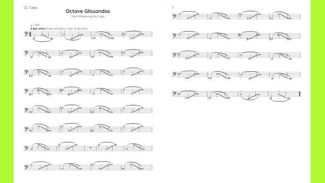 Octave Glissandos - Mastering the Tuba [CC Tuba] смотреть онлайн