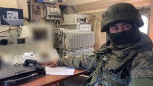 Работа военных связистов в зоне проведения СВО