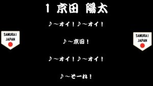 ※追加招集選手【アレンジ】ENEOS アジアチャンピオンシップ2017 侍ジャパン 応援歌メドレー【MIDI】