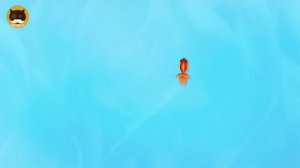 CAT GAMES FISH - Catching Goldfish! Fish Video for Cats to Watch.