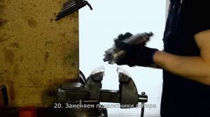 Ремонт двигателя WEKA DK 52 для алмазного бурения