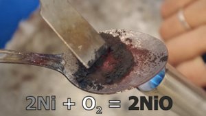 Реакции простых веществ с кислородом воздуха / Reactions of the elemental substances with air oxyge