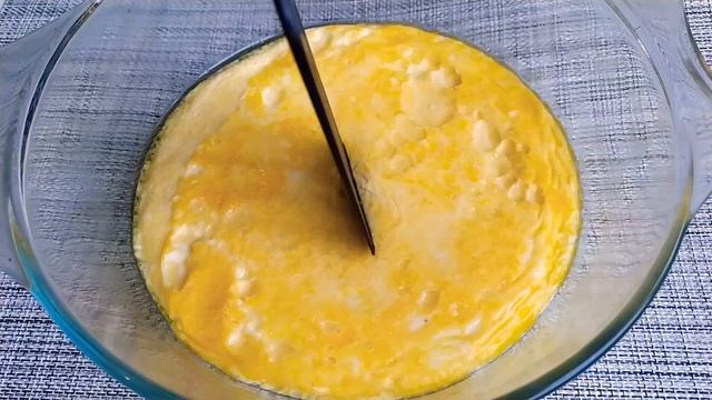 Пышный омлет в духовке, без муки, без соды смотреть онлайн