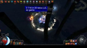 Path of Exile Hevnly Inferno T15 compilation