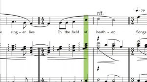 Ralph Vaughan Williams, Bright is the Ring of Words, high voice track