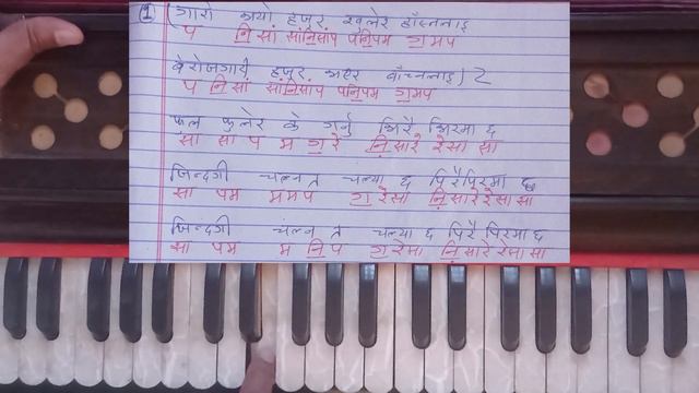 How To Play Harmonium-Pirai Pir-पिरै पिर смотреть онлайн