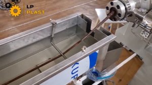 Запуск линии производства искусственного ротанга (двухцветная)