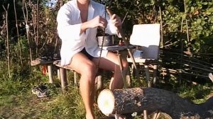 Лучковая пила хорошая помощница в походах