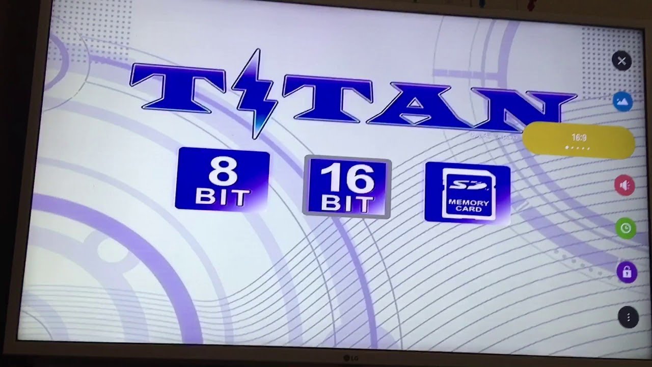 ОБЗОР! Как установить любую картинку на главный экран для приставки Sega Titan 3?
