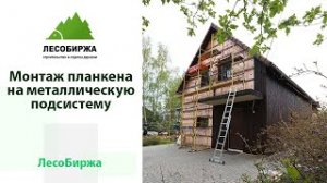 Монтаж планкена на металлическую подсистему - как это было