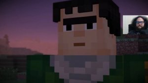 Бэбэй в Minecraft: Story Mode (день 2) (часть 2)