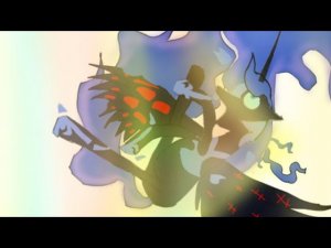 ( MLP Speedpaint ) - Nightmare Moon death ( GORE 13+ )