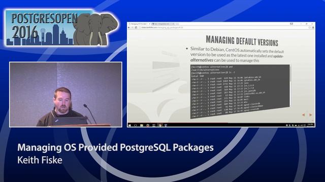 Postgres Open 2016 - Managing OS Provided PostgreSQL Packages смотреть онлайн