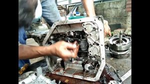 Disassembling A240L Toyota Corolla Automatic Transmission