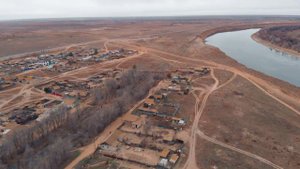 ВЛАДИМИРОВКА (Енотаевский район) С ВЫСОТЫ ПТИЧЬЕГО ПОЛЕТА / ВЛАДИМИРОВКА С ДРОНА/ флотбардак