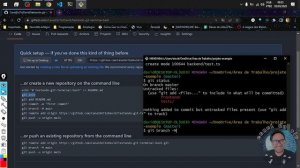 Usando GIT via TERMINAL do PC