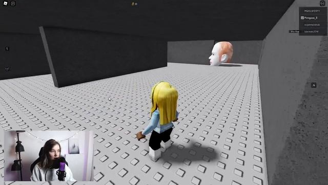 СПАСАЮСЬ ОТ БОЛЬШОЙ ГОЛОВЫ В РОБЛОКС! Escape Running Head Roblox смотреть онлайн