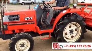Японский минитрактор Kubota GT-3 4wd