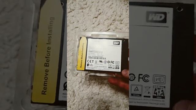 SSD для старого ноута Western Digital