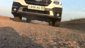Subaru Outback 6, Forester 5. Внедорожный тест-драйв на полигоне Астана Моторс.