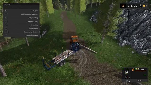 LS17 Forst #81 - Beladung der FORST-Anhänger! I LANDWIRTSCHAFTS-SIMULATOR 17 смотреть онлайн