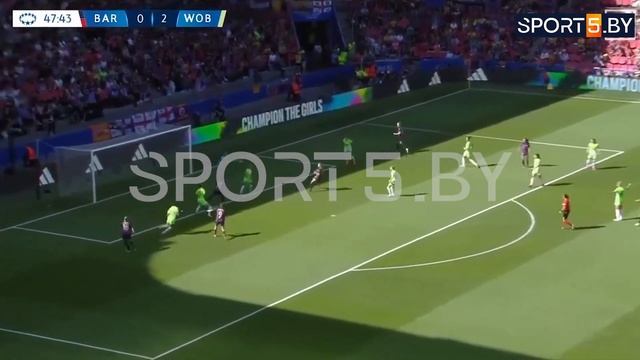 "Барселона" выиграла женскую Лигу чемпионов. Барселона - Волфсбург - 3:2