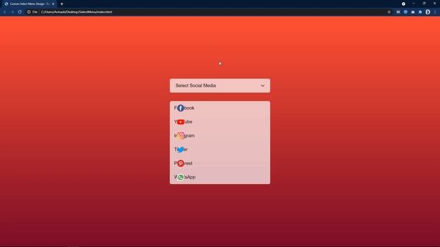 How To Make Select Menu Design Using HTML CSS And JavaScript | Custom Select Box Design смотреть онлайн