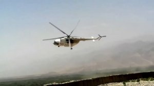 Невероятный взлет вертолета штопором