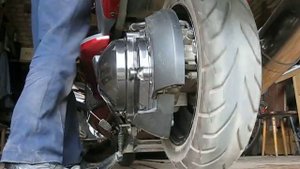 Suzuki SkyWave 400SS Шум подшипников торкдрайвера #4 После замены подшипников.