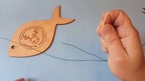 Как быстро и прочно связать 2 лески с помощью спички 👍