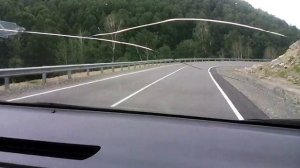 Дорога-серпантин в Горном Алтае 6