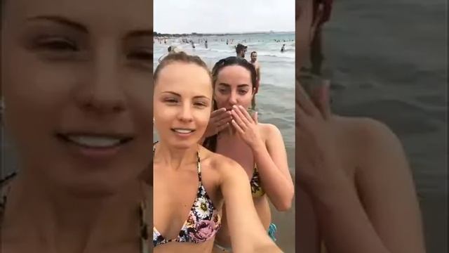 Александра Харитонова отдыхает в Анапе instagram stories