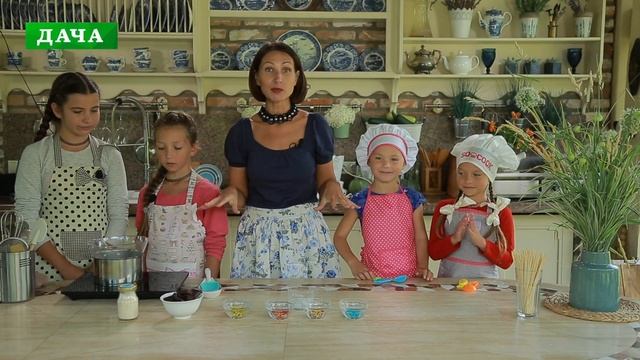 CAKE POPs - пирожные на палочке//Готовим вместе с детьми