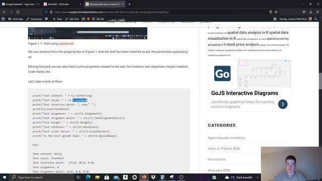 [EN 88] Working with texts in AutoCAD using pyautocad
