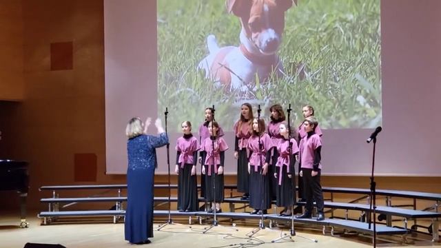 муз.Я.Дубравина, сл.В.Суслова "Хорошо иметь чижа", хор "Настроение", дирижер Анна Круглова