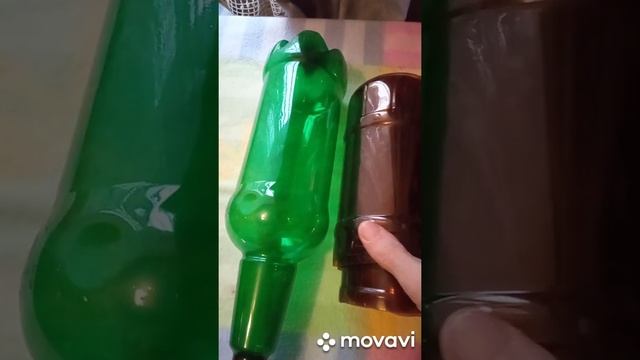 МК Часть 3 Поделки для сада и огорода цветы из пластиковых бутылок