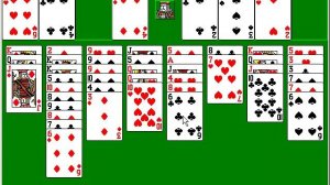 Солитер, расклад №1. Freecell solitaire #1