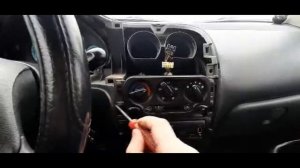 Снимаем панель приборов Daewoo Matiz, Chery QQ! Ремонт обогрева заднего стекла!
