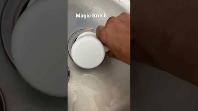 Magic Brush. Электро щетка для раковин и газплиты. А так же для отчистки кафеля.