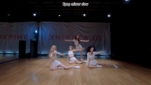 (mirrored & 50% slowed) Don't know what to do 'BLACKPINK' Dance Practice Choreography Video