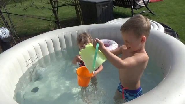 БОЛЬШОЕ НАДУВНОЕ ДЖАКУЗИ Надувной бассейн #Intex 28404 Jacuzzi смотреть онлайн