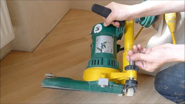 Шлифовка паркета Флип, замена расходников смотреть онлайн