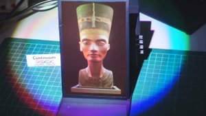 Hologram 176*276 hpx, 88*138 mm, 105 frame, horizontal parallax