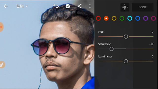 green and blue color Retouching in Lightroom Mobile || Lightroom color correction Tutorial || смотреть онлайн